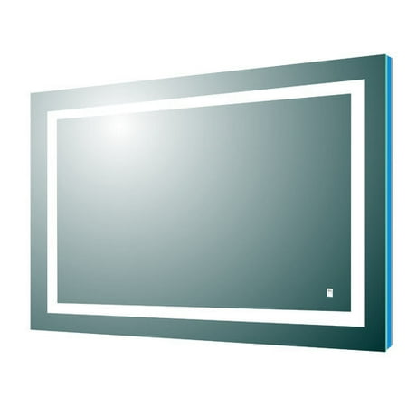 Eviva Deco Lighted Bathroom Vanity Wall Mirror Walmart.com Eviva Deco Lighted Bathroom Vanity Wall Mirror Walmart.com